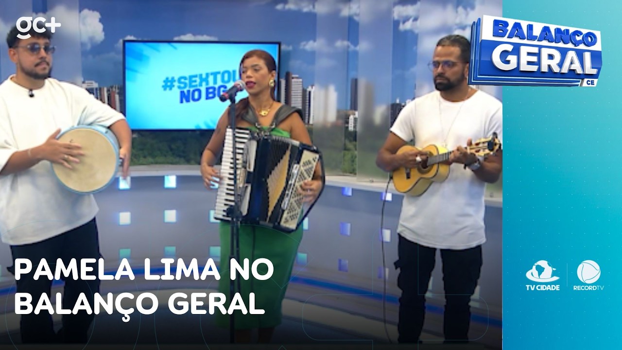 Pamela Lima agita a nossa tarde com sucessos | Balanço Geral CE