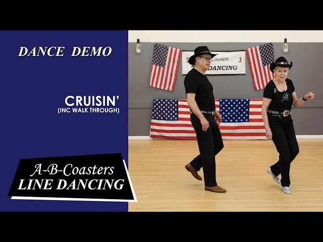 CRUISIN' - Line Dance Demo & Walk Through class=
