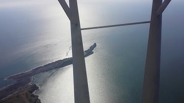 Ikarus C42 over Rhossili beach