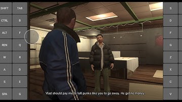 GTA 4 | Mission 8 - Bull in a China Shop | Exagear Windows Emulator Android | VirtIO-GPU Wine 4.0