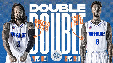 Mike Bell, Anthony Moody Double Double VBA PREMIER BUBBLE GAMES | HANOI BUFFALOES - SAIGON HEAT