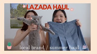 LAZADA HAUL: Mua đồ Local Brand cho mùa hè (đầm, chân váy, áo,...) | Trang &amp; Tiên