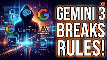 AI News: Gemini 3 Breaks Rules, Anthropic