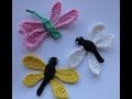 СТРЕКОЗА Вязание крючком DRAGONFLY Crochet