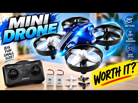 Tiny Drone, Big Fun?! Perfect for Kids & Beginners! 🚁🔥