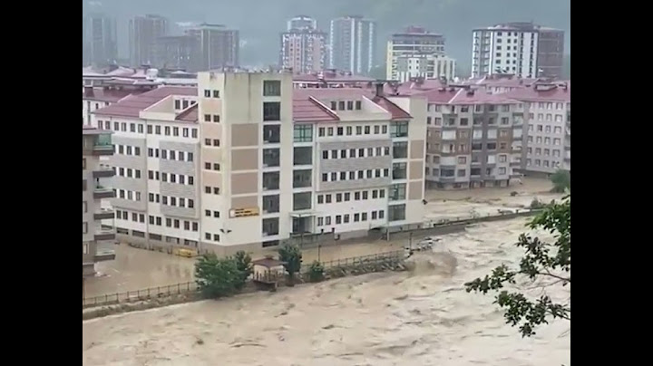 Türkiyədə sel daşqınları nətisəsində bir neçə şəhər su altında qalıb
