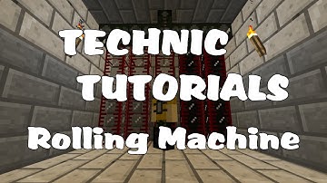 Technic Tutorials #66. Rolling Machine & Track