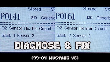 P0141 & P0161  (99-04 Mustang V6)