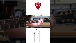 Guitar for beginners. Fdim Chord. #shorts