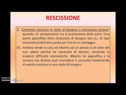 Video: Come Rescindere Un Contratto Comunale