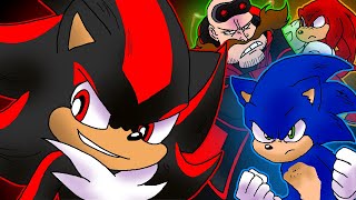 Robotnik Awakens Movie Shadow (NEW) | SONIC MOVIE 2 CARTOON COMPILATION