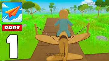 Epic Plane Evolution Gameplay Walkthrough Part 1 - Tutorial Launch Your Plane (Android,iOS)