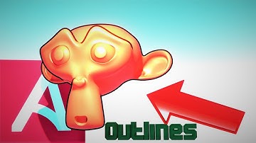 How to make outlines in Armory 3D without code. #armory3d
