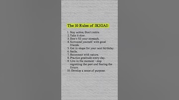 Japanese Secret to Happiness (IKIGAI Explained!)