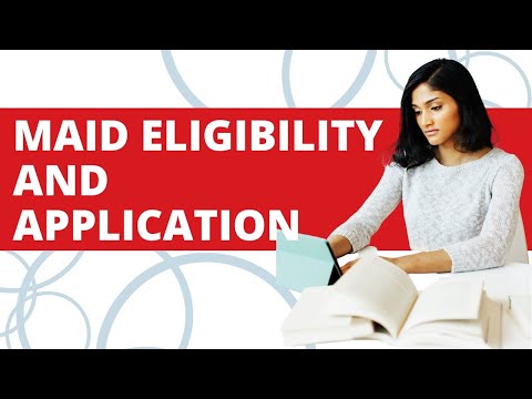 MAID Eligibility and Application