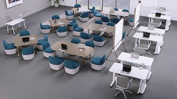 Education: Learning Spaces Animation