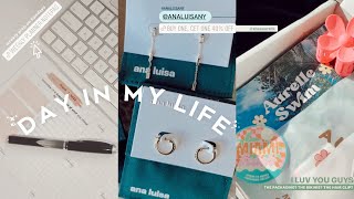 VLOG: new piercing aftercare, Ana Luisa jewelry haul, errands screenshot 2