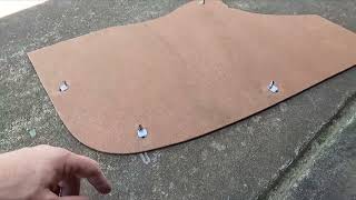 Day Three on 1955 Chevrolet Trunk Upholstery Panels