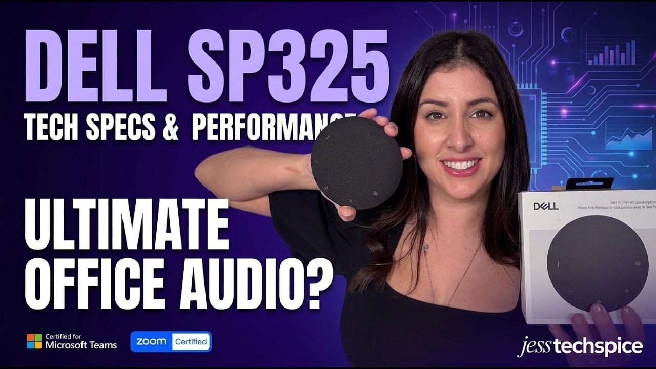 Dell SP325 Wired Speakerphone – Tech Specs & Performance - YouTube