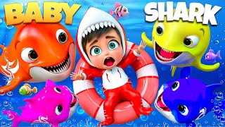 Baby Shark's Counting Fun 1️⃣🦈, Wheels on The Bus Song , #babyshark #nurseryrhymes  #cocomelon