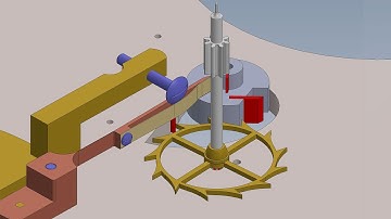 Making marine chronometer detent. Part 4