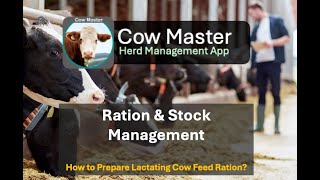 How to Prepare a Feed Ration for a Lactating Cow Using CowMaster App 🐄 screenshot 5