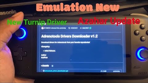 Emulation New: Adrenotools Driver Downloader, New Turnip Driver & More