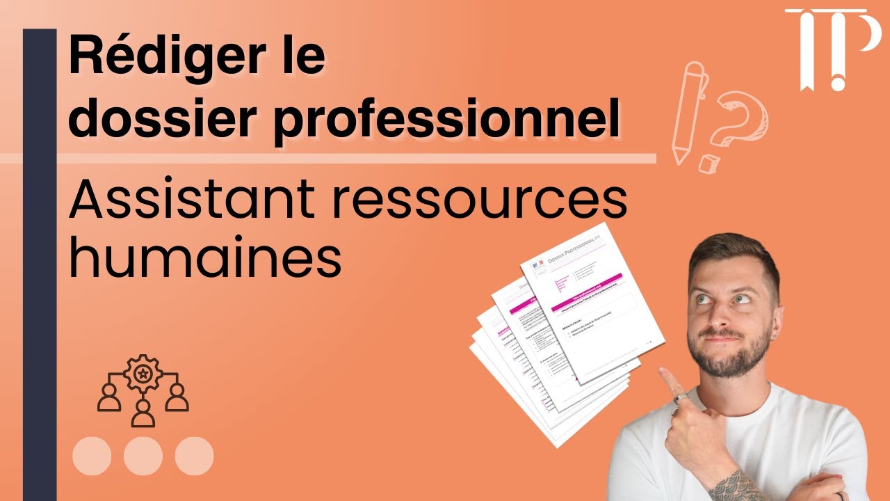 Page De Garde Compompétence Professionnelle Assistante Comptable Rédiger ton dossier professionnel ARH - assistant ressources humaines