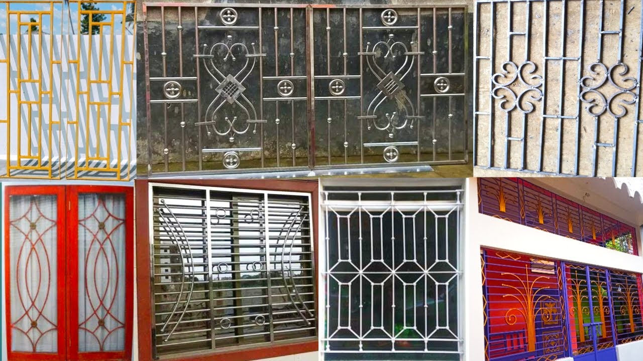 Window Grill design for home steel Grill design for home / Grill design
