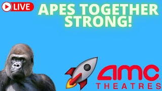 AMC STOCK LIVE AND MARKET OPEN WITH SHORT THE VIX! - APES TOGETHER STRONG!