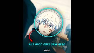 「 Even After Death Geto protected Gojo ❤️‍🩹 」- Jujutsu kaise #geto #gojo