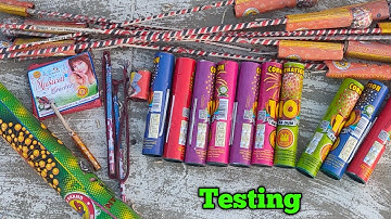 New and Unique Crackers || Unique Crackers Testing 2022 || 2021 new crackers testing ||