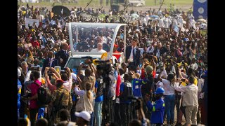 RDC : devant un million de fidèles, le Pape François prêche la paix