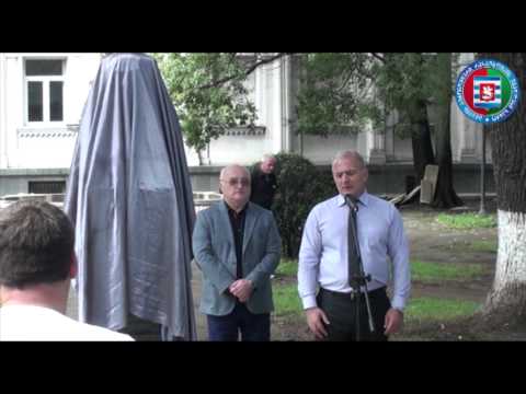 ლუკა ასათიანის ბიუსტის გახსნა