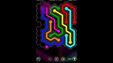 (Day 5) Flow Free Hexes Daily Puzzles 10x10 Extreme Level 1-2