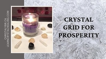 Crystal Grid For Prosperity