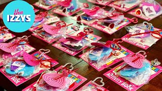 Dollar Tree Valentine's Day Gift Bags for School! With Our New Cricut!