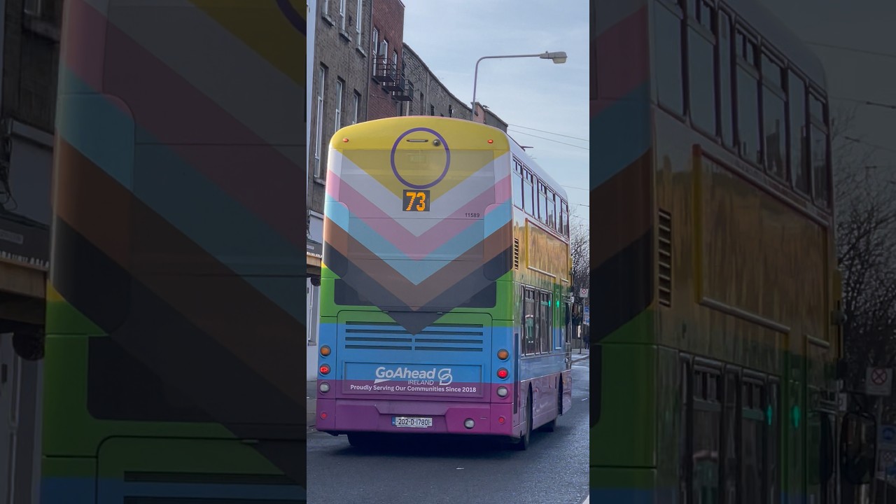 Go-Ahead Ireland: Route 73 | Wright Gemini 3 11589 | James’s Street, Dublin City | 1/1/2026