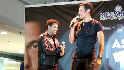martin and gary duet with " kahit isang saglit "