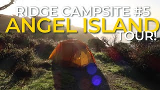 Ridge Campsite 5 Tour at Angel Island State Park