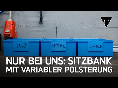 Revolution: Sitzbank Polsterung mit variablem Härtegrad für alle Triumph Motorräder
