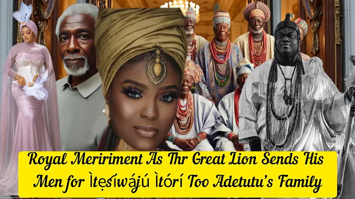 Royal Meriment As The Great Lion Sends His Men for Ìtẹ́síwájú Ìtórí Too Adetutu’s Family