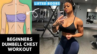 BEGINNERS DUMBELL CHEST WORKOUT