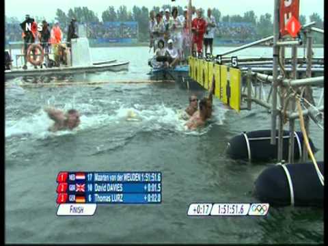 Maarten van der Weijden OS Beijing 10 km Open Water Zwemmen