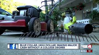 More students standing in graduation lines as crucial trade jobs go unfilled