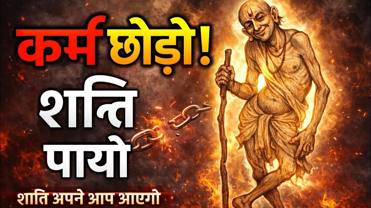 कर्म छोड़ो! शान्ति पाओ।