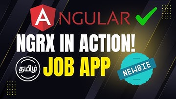 Angular + NgRx Tutorial: Build a Dynamic Job Role Recommender App in Tamil