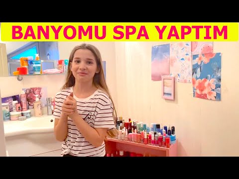 Banyomu Spaya Çeviriyorum Vlog. Ecrin Su Çoban