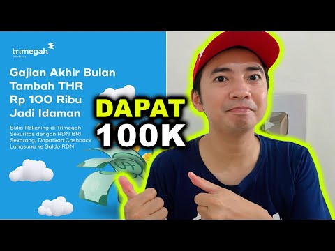 GRATIS!! SALDO 100K! KHUSUS 4000 PENDAFTAR PERTAMA TRIMEGAH SEKURITAS - APK Penghasil Uang 2022