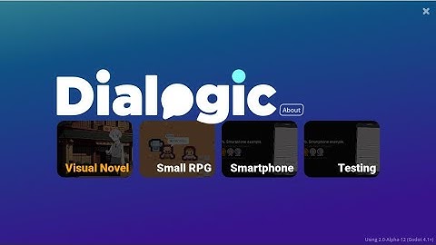 Dialogic 2 Smart Phone Example